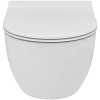 Ideal Standard Blend Curve Унитаз подвесной 54х36см., безободковый с технологией смыва RimLS+®, цвет: белый