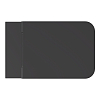 Alice Hide Square Унитаз 55х35см., подвесной, безободковый, без сиденья и крышки, цвет: чёрный матовый