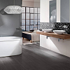 Villeroy&Boch Loop Friends Раковина 43 см, без отв., без перелива, с антигрязевым покрытием CeramicPlus, цвет: белый