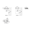 Ideal Standard i.life S Раковина 37x21xh12см, подвесная, с 1 отверстием, Dx, без перелива, цвет: белый глянец