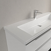 Villeroy&Boch Subway 3.0 Раковина 130х47х17см., 1 отв., подвесная, CeramicPlus, без перелива, цвет: белый камень