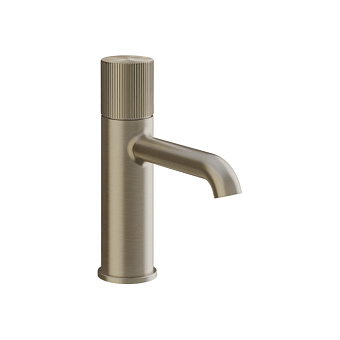 Gessi Habito Rigato Смеситель для раковины, 1 отв., без донного клапана, цвет: Finox Brushed Nickel