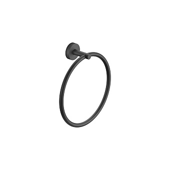 Dornbracht Meta Полотенцедержатель-кольцо 18.5см., круглый, цвет: чёрный матовый