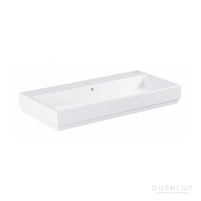 Фото Grohe Cube Раковина 100 см, 1 отв., накладная, цвет: белый