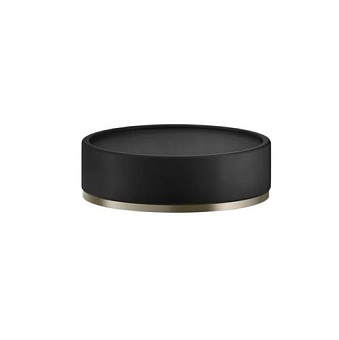 Gessi Inciso Мыльница настольная, цвет: черный/finox