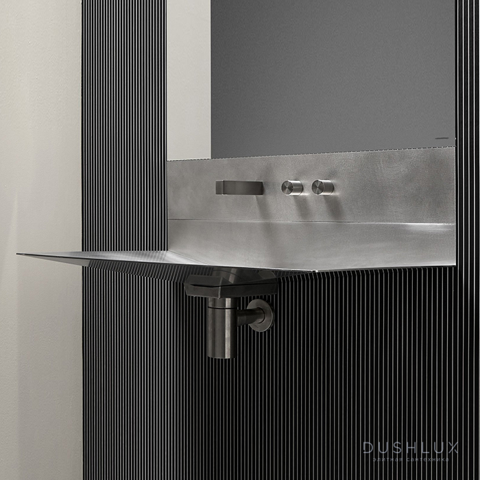 Antonio Lupi Lavandino Раковина 72х44.5х27.5 см, 3 отв., подвесная, из ...