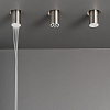 CEA Design FREE IDEAS Верхний душ, полувстраиваемый, потолочный, 1 режим, Waterfall jet, Delrin®, цвет: нержавеющая сталь