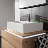 Villeroy&Boch Memento Раковина 60х42 см, 1 отв., прямоугольная, с переливом, с антигрязевым покрытием CeramicPlus, цвет: белый