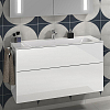 Villeroy Boch Finion Раковина встраиваемая 100х50см., с 1 отв., с антигрязевым покрытием CeramicPlus, цвет: альпийский белый