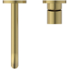 Ideal Standard Joy Смеситель для раковины, встраиваемый, излив: 18см., цвет: PVD Brushed Gold (Шлифованное Золото)