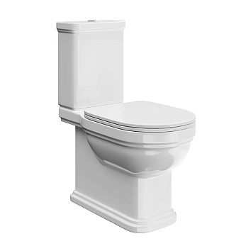Kerama Marazzi Pompei Унитаз-моноблок 37x67см., цвет: белый глянцевый