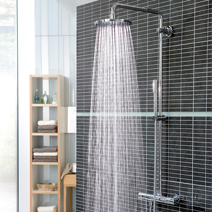 Фото Grohe Душевая система Rainshower® System 310, цвет: хром