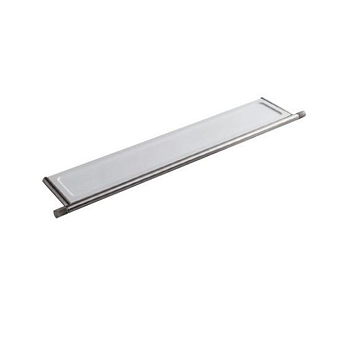 TREEMME 22mm, Полочка, нержавеющая сталь/кореан, 56.8 см, подвесной монтаж, цвет: сталь