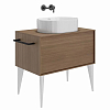 Kerama Marazzi ArtBasin Sabbia Раковина накладная 50.5х36.6см., без отв., цвет: белый глянцевый