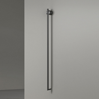 CEA Design EQUILIBRIO Полотенцесушитель 106см, электрический, 1 трубка, цвет: PVD черный сатинированный