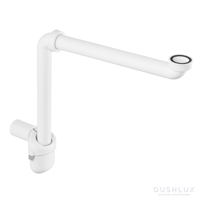 Фото Laufen Libertyline Сифон для раковины, трубный, цвет: белый
