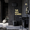 Kerasan The New Yorker Унитаз напольный 60x36.5см с высоким бачком, фурнитура: черный, цвет: черный матовый