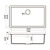 Omoikiri Yamakawa 75-Integra Кухонная мойка 75.6x20x45.6см.,встраиваемая, цвет: wind green