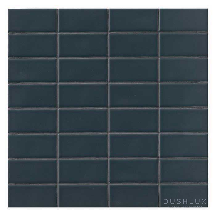 Фото Mutina Din Керамогранит 7.4х15 см, универсальный, цвет: dark blue matt