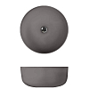 Kerasan Nolita Раковина-чаша 40x15 см, без отв., цвет: Ferro matt