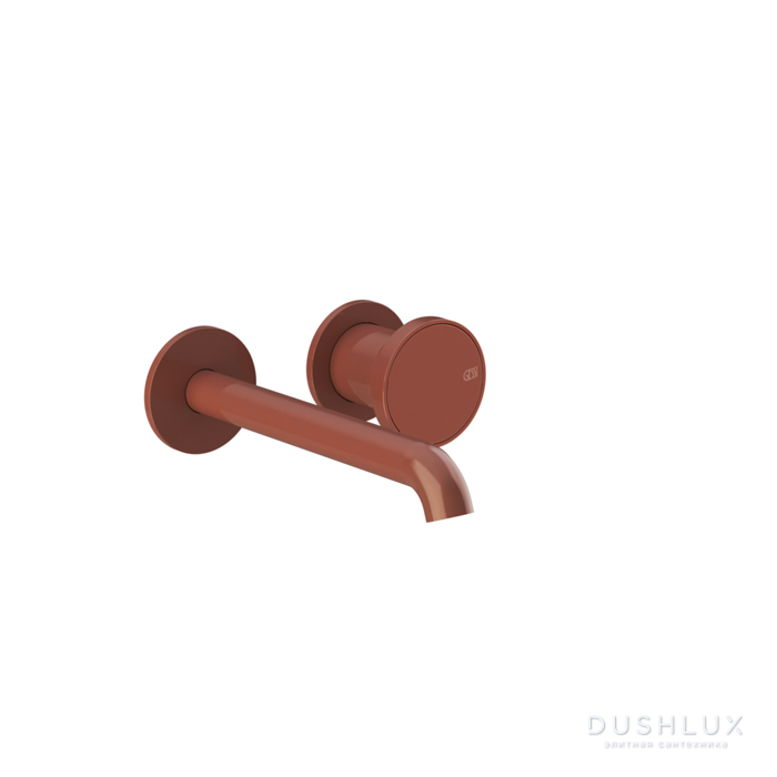 Фото Gessi Origini Смеситель для раковины, встраиваемый, цвет: Glossy Coral