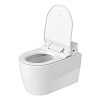 Duravit SensoWash Унитаз 57x37см., подвесной, Rimless, HygieneGlaze, с крышкой биде, цвет: белый
