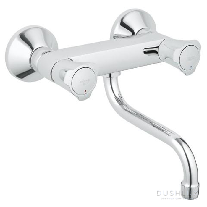 Фото Grohe Costa L Смеситель для раковины, настенный, цвет: хром