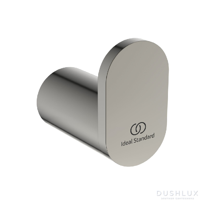 Фото Ideal Standard Conca Крючок для одежды, подвесной, цвет: PVD Silver Storm (Серебряный Шторм)