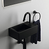 Ideal Standard i.life S Раковина 37x21xh12см, подвесная, с 1 отверстием, Dx, без перелива, цвет: чёрный матовый