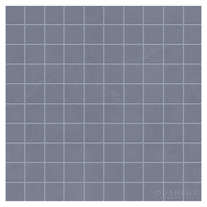 Фото Emilceramica Totalook Керамогранит 30x30x0,65см, универсальный, глазурованный, цвет: Mosaico Blu Avio Naturale