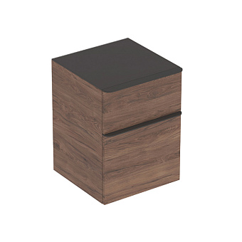 Geberit Smyle Square Шкаф 60х45см., подвесной, цвет: пекан