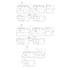 Kerama Marazzi Magica Тумба 115.4х48.5х22см., подвесная, 2 ящика, цвет: венецианский красный матовый