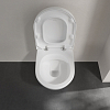 Villeroy&Boch Subway 2.0 Унитаз 36.5x37x56см., подвесной, безободковый, с антигрязевым покрытием CeramicPlus, цвет: альпийский белый
