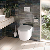 Toto RP Унитаз 49х38х33.5см., подвесной, безободковый, смыв tornado, Cefiontect, с сиденьем, SoftClose, петли из нерж. стали, цвет: белый