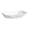 Laufen Home collection Керамическая мыльница 13х8.5см TRIO DISH, цвет: белый