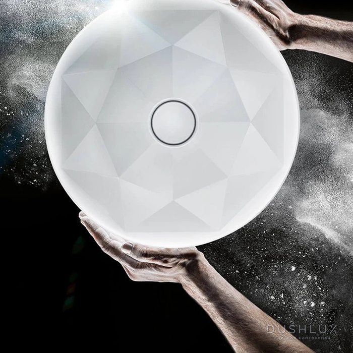Фото Villeroy&Boch Octagon Раковина 40х40х95 см, без отв., без перелива, цвет: белый