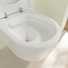 Villeroy&Boch Avento Комплект унитаз-подвесной 37x53см, сиденье QuickRelease, SoftClose, цвет: альпийский белый