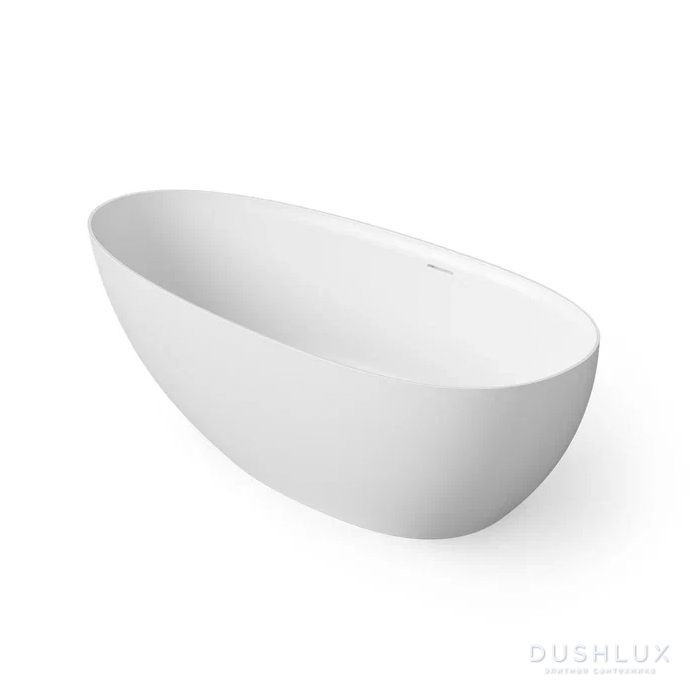 Фото Dea Design Edge Ванна 160x76x56см., отдельностоящая, Solid Surface, цвет: White №18