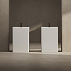 Dea Design Pedestal Basin Раковина 60x42x90см., напольная, без отв., Solid Surface, цвет: White №18