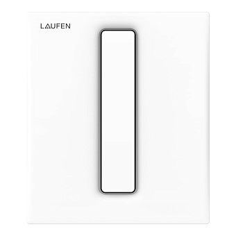 Laufen AU101 Клавиша смыва для писсуара, с картриджем, цвет: белый глянцевый