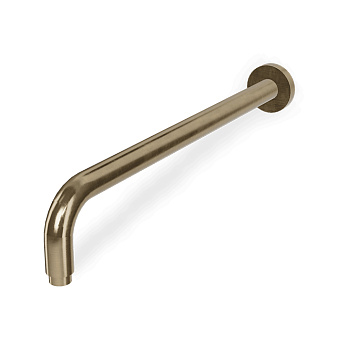 Treemme Showers Кронштейн для верхнего душа 40см., настенный, цвет: PVD Yellow Gold 04