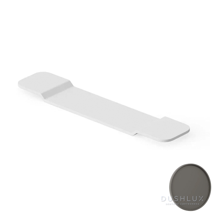 Фото Dea Design Accessories Полочка для ванны 94x20x3.5см., подвесная, цвет: graphite
