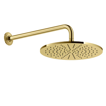 Gessi Inciso Верхний душ 30см, с защитой от налёта, цвет: золото