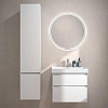 Kerama Marazzi Cubo Раковина 60x48.5x18см., подвесная, мебельная, 1 отв., с переливом, цвет: белый глянцевый