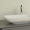 Villeroy&Boch Loop&Friends Раковина 58.5x38 см, без отв., с переливом, с антигрязевым покрытием CeramicPlus, цвет: белый