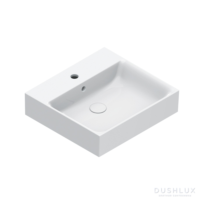 Фото Catalano Premium Раковина 50x47см, с 1 отв., цвет: белый глянцевый