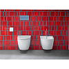 Duravit ME by Starck Комплект: унитаз подвесной Compact Rimless, 37x48см 253009 + сиденье с микролифтом: 002019, цвет: белый