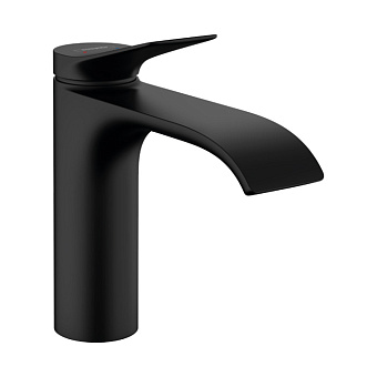 Hansgrohe Vivenis Смеситель для раковины, 1 отв., цвет: черный матовый