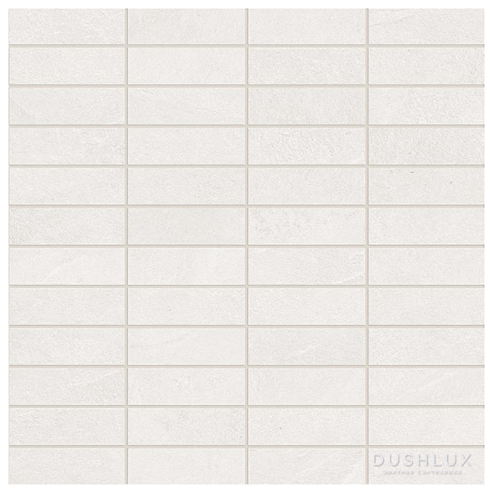 Фото Ergon CornerStone Керамогранит 30x30x0,65см, универсальная, неглазурованный, цвет: Mosaico Plurima Slate White