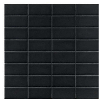 Mutina Din Керамогранит 7.4х15 см, универсальный, цвет: black matt